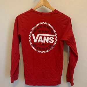 Vans long sleeve shirt